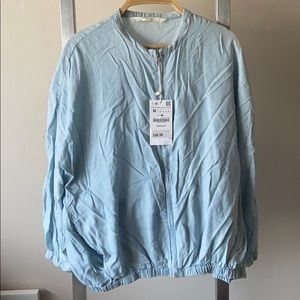 NWT Zara light denim jacket